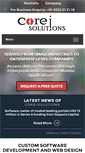 Mobile Screenshot of coreisolutions.com