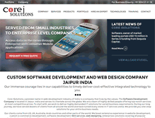 Tablet Screenshot of coreisolutions.com